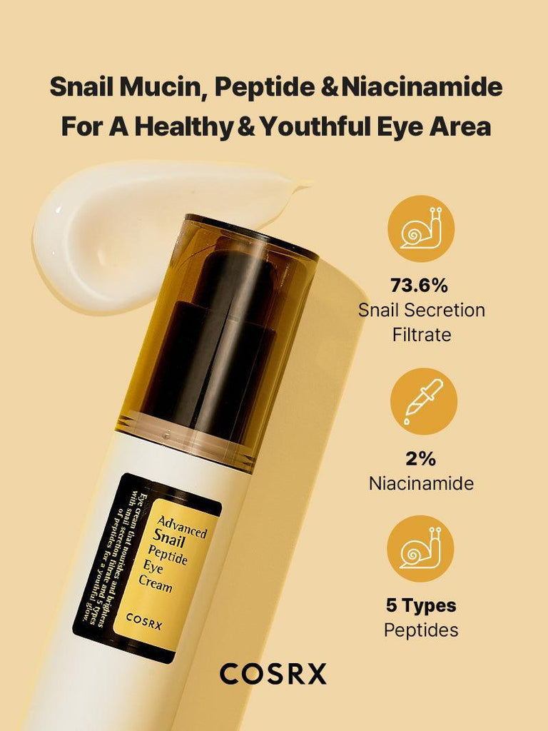 Advanced Snail Peptide Eye Cream - COSRX Official