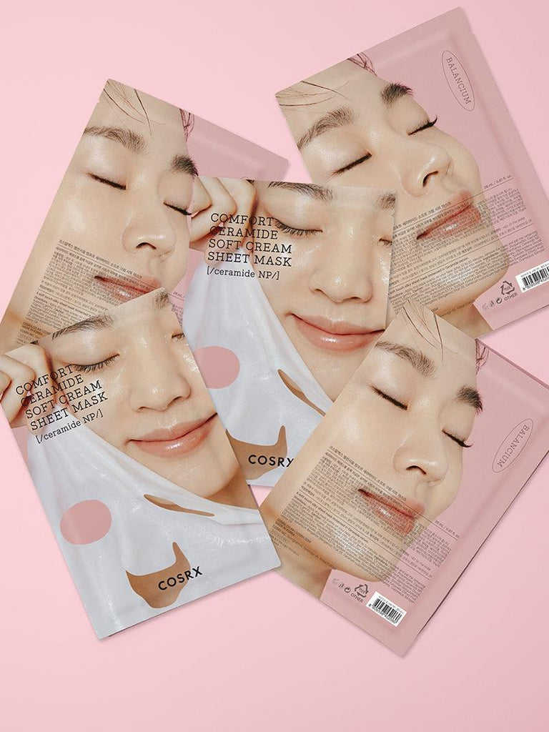 Balancium Comfort Ceramide Soft Cream Sheet Mask - COSRX Official