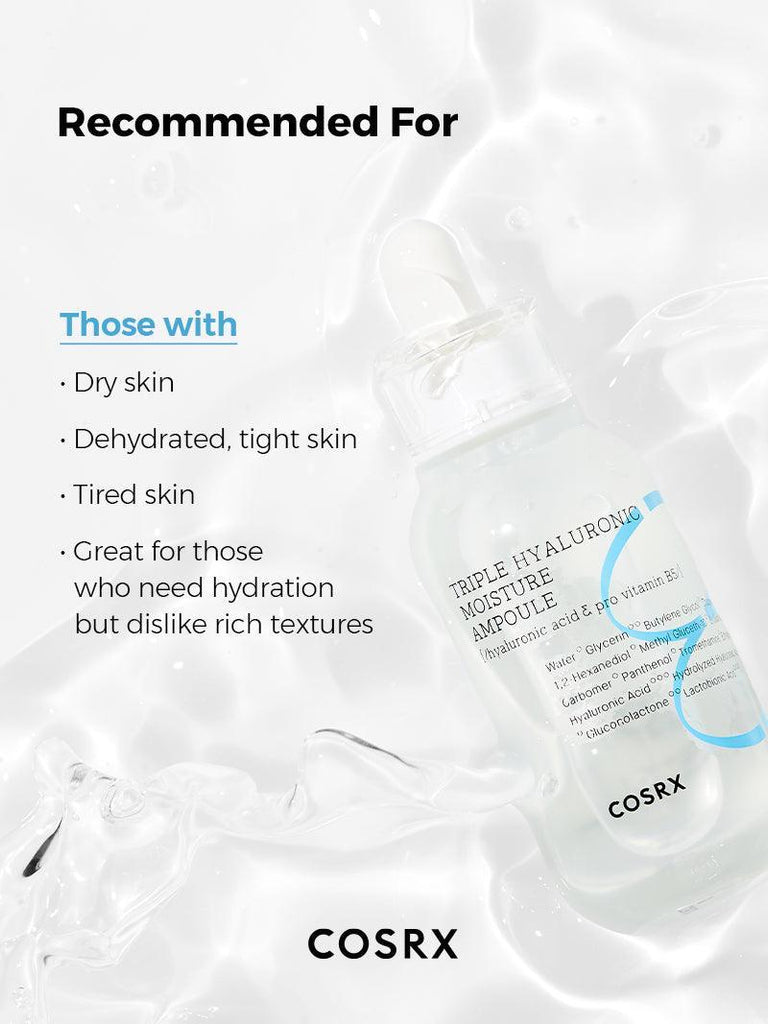 Hydrium Triple Hyaluronic Moisture Ampoule - COSRX Official